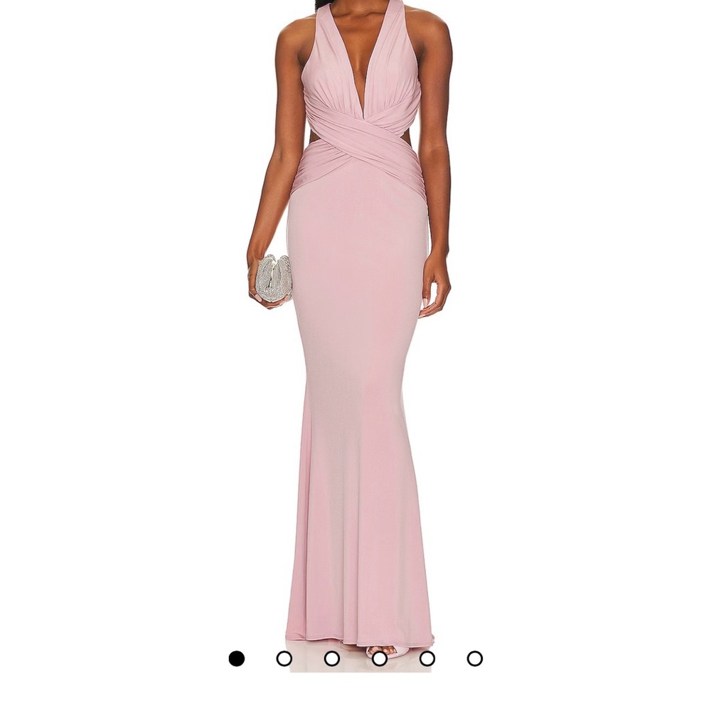 Katie May Blush Pink Prom Dress